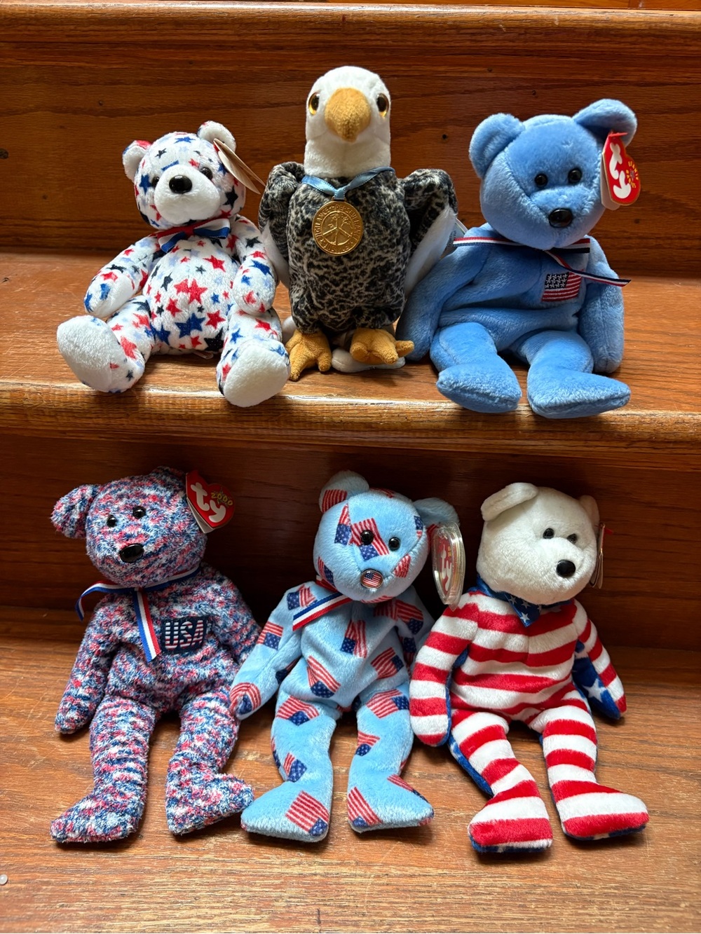 Ty Patriotic Beanie Babies Collection